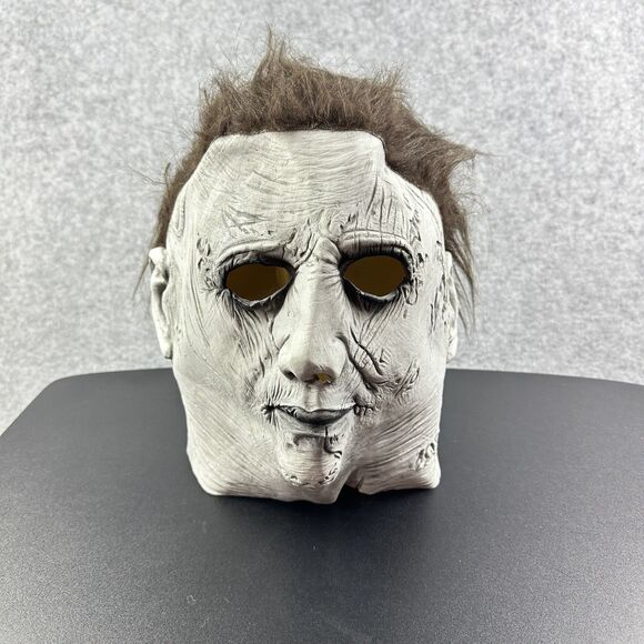 Michael Myers Halloween Mask Unisex Flexible with Hair Full Coverage Haunting - Picture 4 of 9